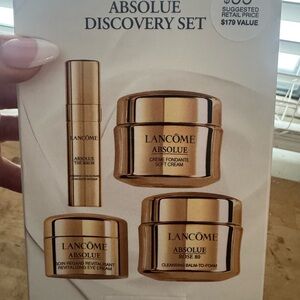 Lancôme Absolue Discovery 4-Piece Skincare Gift Set NEW